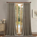 StangH Back Tab Velvet Curtains for Elegant Home Decoration