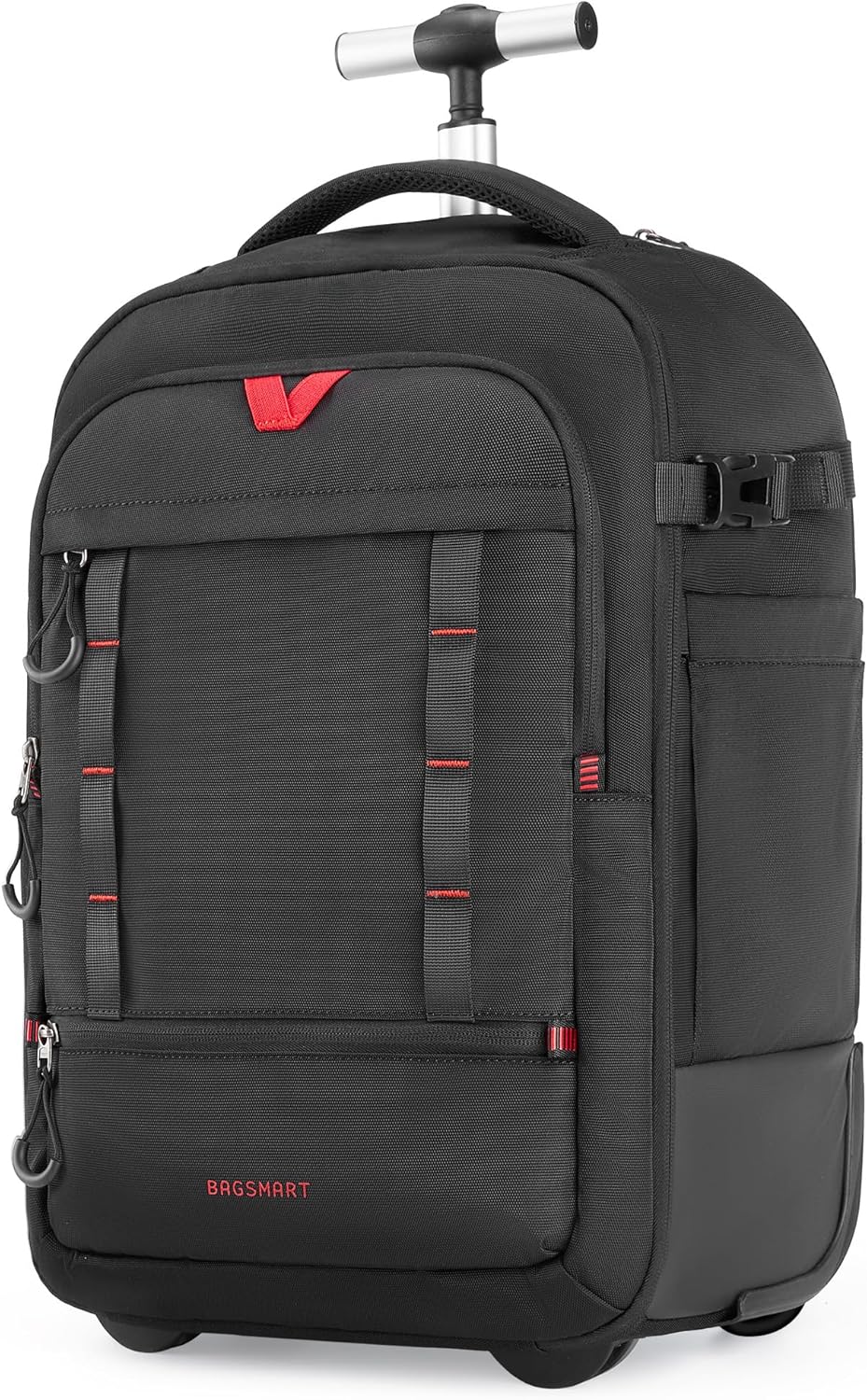BAGSMART DSLR Rolling Camera Bag - Easy Travel Companion