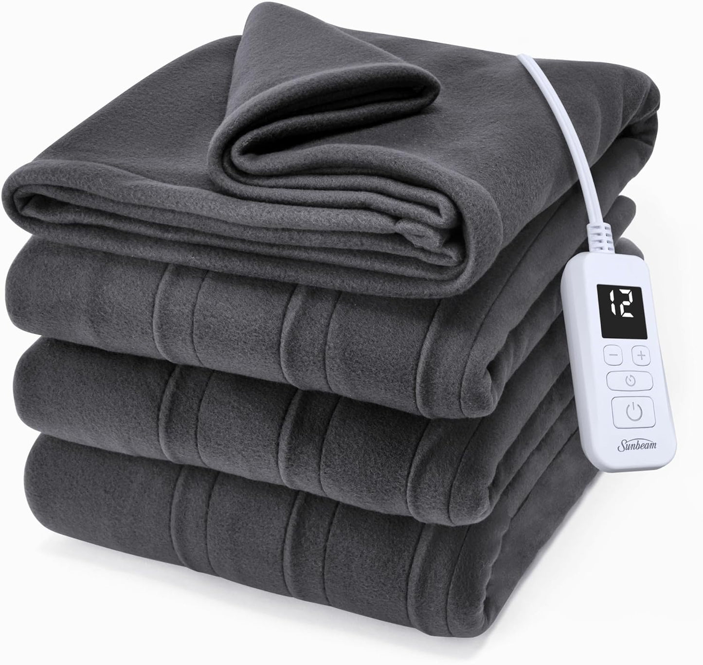 Sunbeam Royal Ultra Fleece Heated Electric Blanket for Cozy Nights