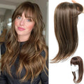 Hair Topper 360 3D 18in Clip-In Side Bangs - Natural Volume Boost