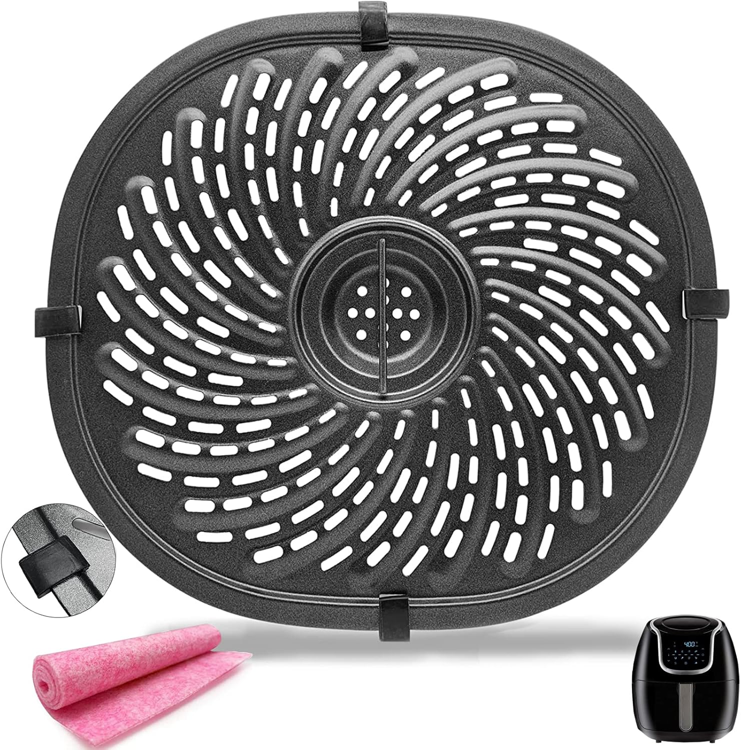 Professional Non-Stick Air Fryer Grill Plate