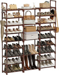WOWLIVE 9 Tiers Shoe Rack for 50-55 Pairs of Shoes Storage