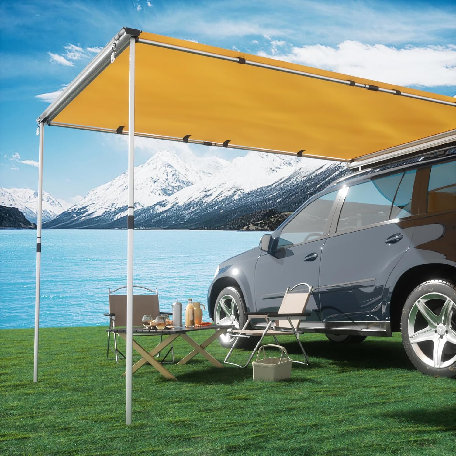 TIMBER RIDGE Car Awning for Ultimate Camping Experience