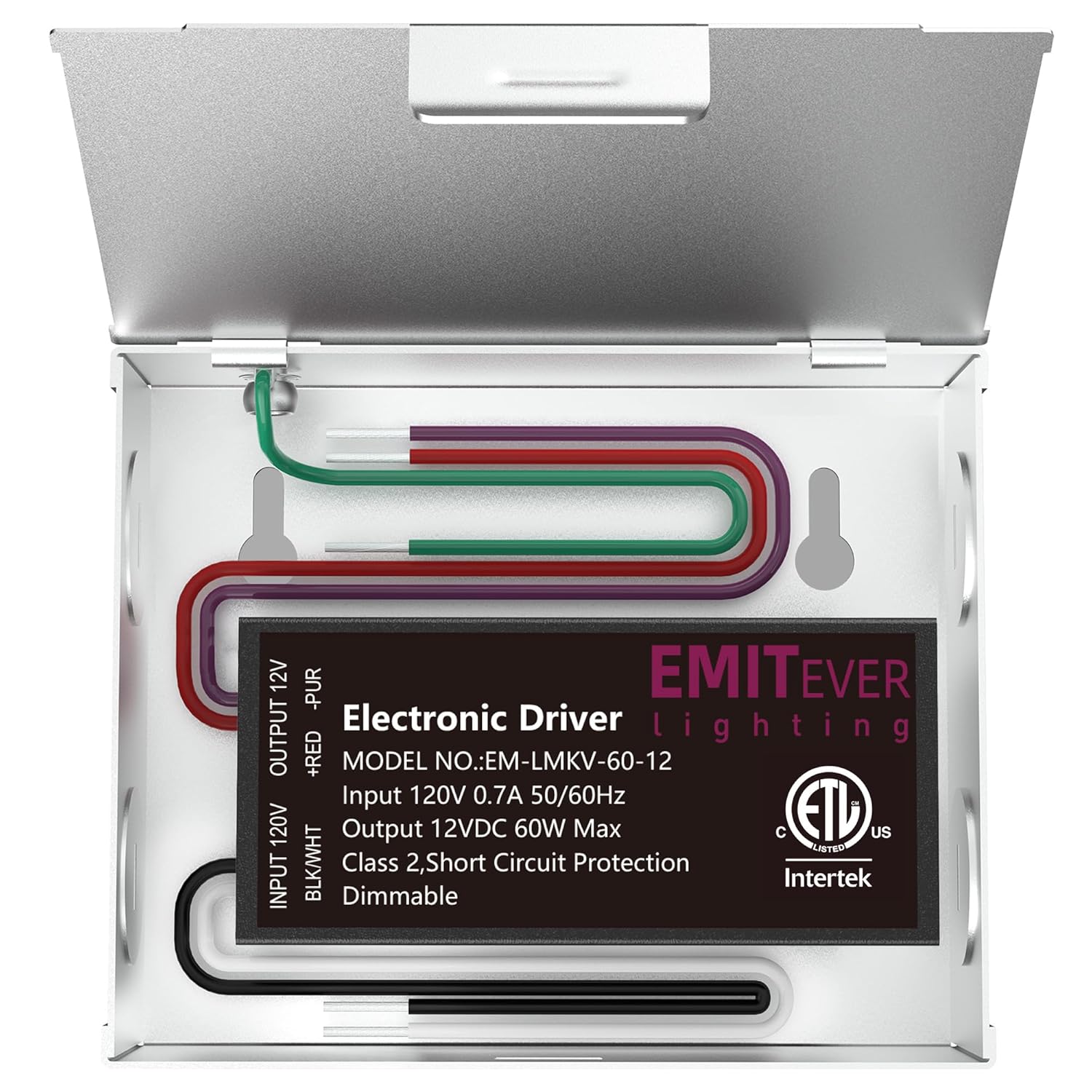 60W Dimmable LED Driver for Smooth Dimming and Safety