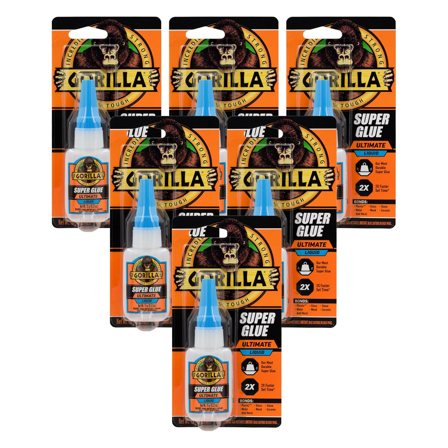 Gorilla Ultimate Super Glue for Quick Fixes and Repairs