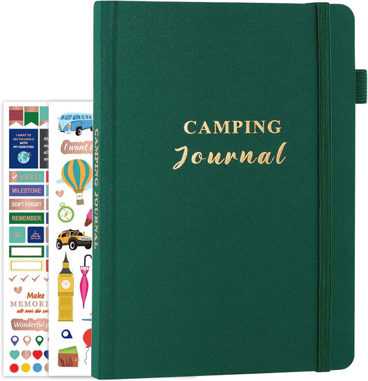 5 MINUTES A DAY: Adventure Log Book for 25 Campsites