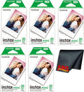 Fujifilm Instax Mini Instant Camera Film Bundle - 100 Exposures