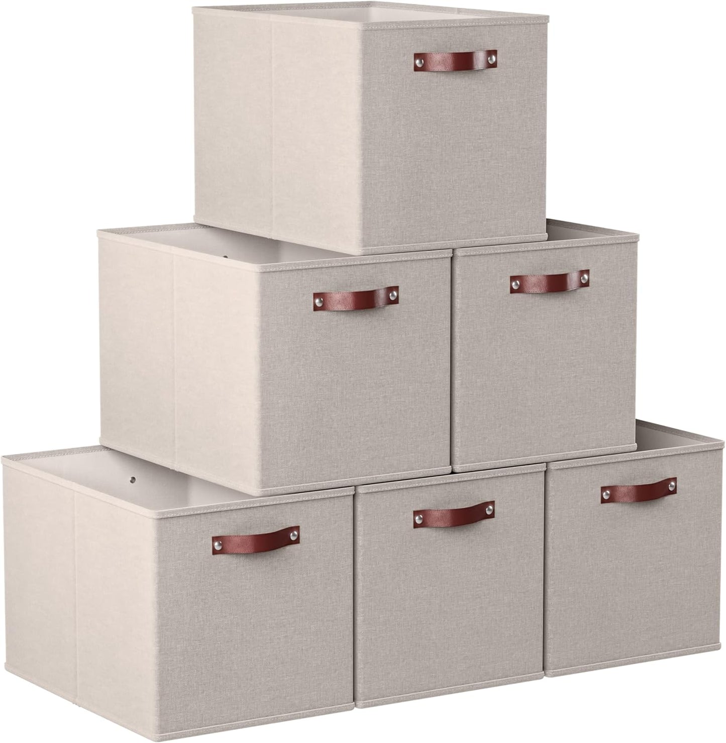 Ornavo Home Kallax Storage Cube Bins for Organized Living