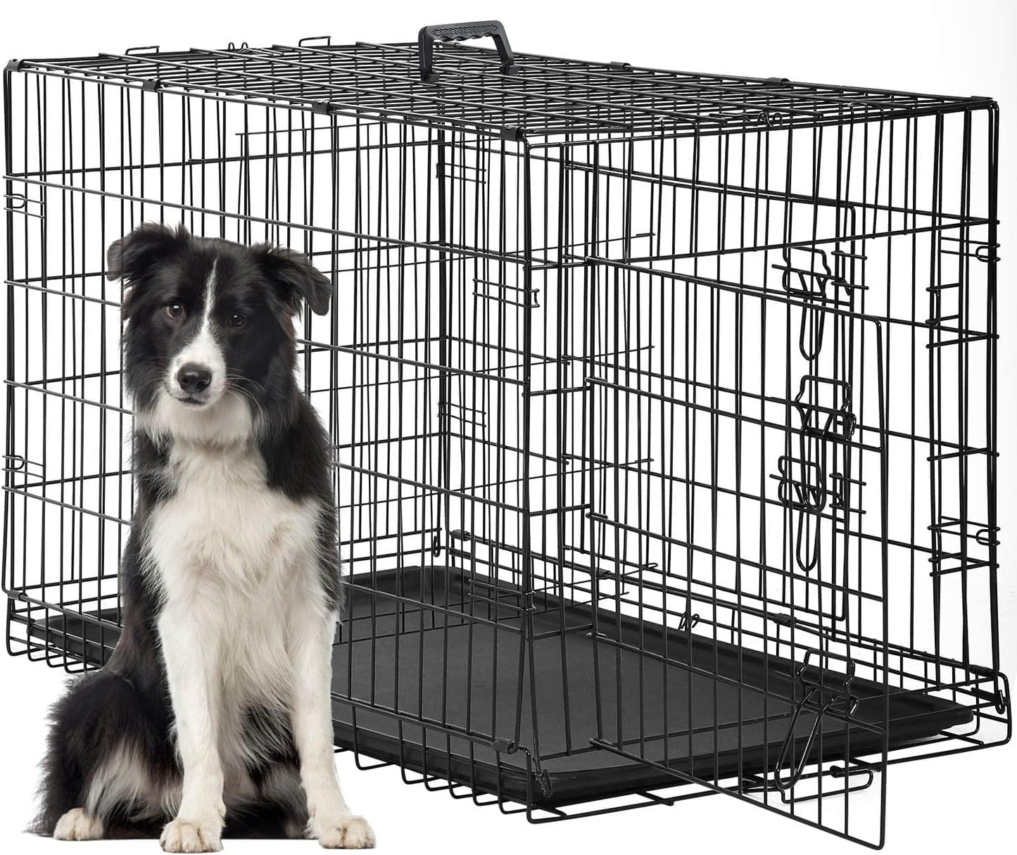 FDW Dog Crate for Large Dogs - Durable and Safe Pet Cage