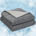 PHF Clever Cooling Blanket King Size for Hot Sleepers Comfort