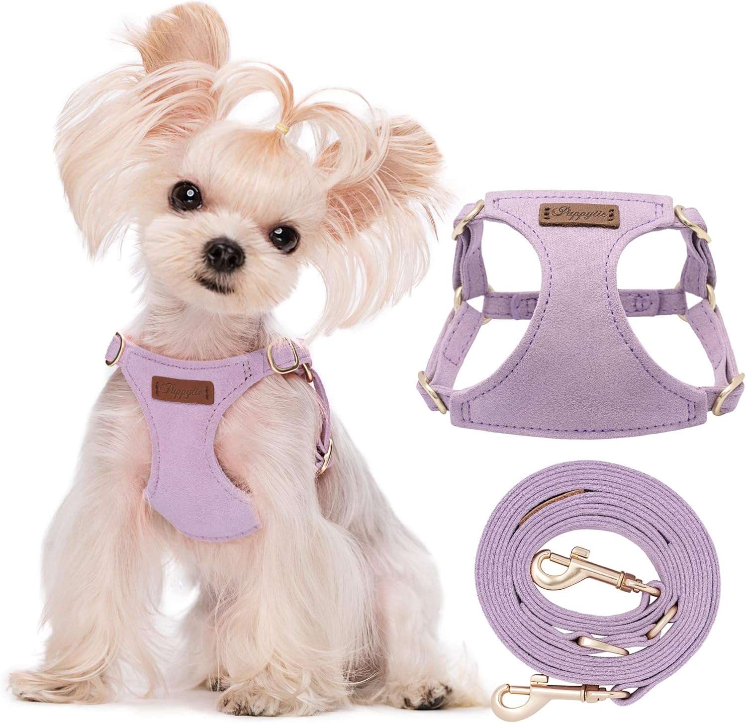 Puppytie No Pull XXS Puppy Harness with Multifunction Leash
