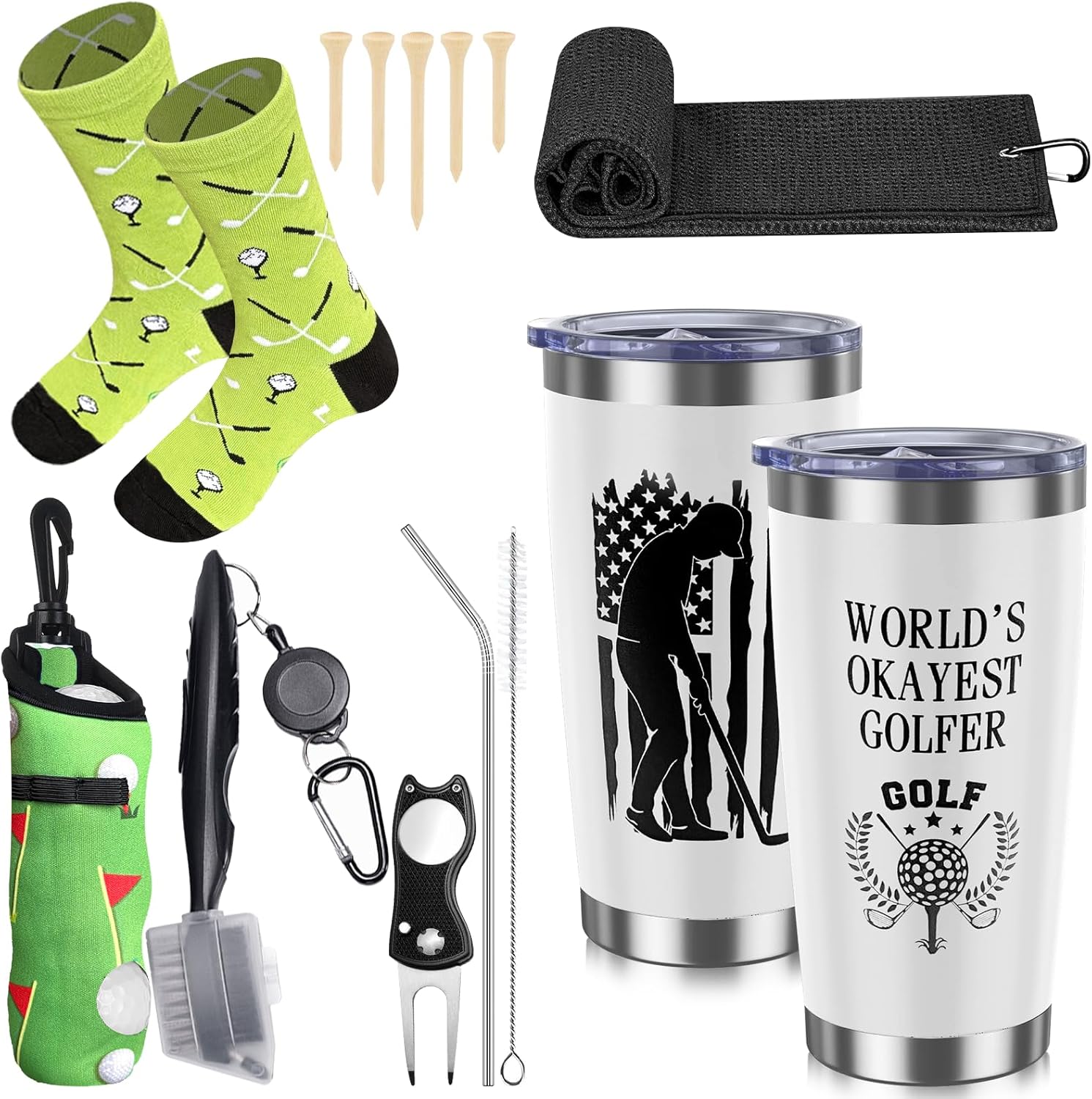 Ultimate Golfer's Gift Set - 11 Pcs | Gaiaring