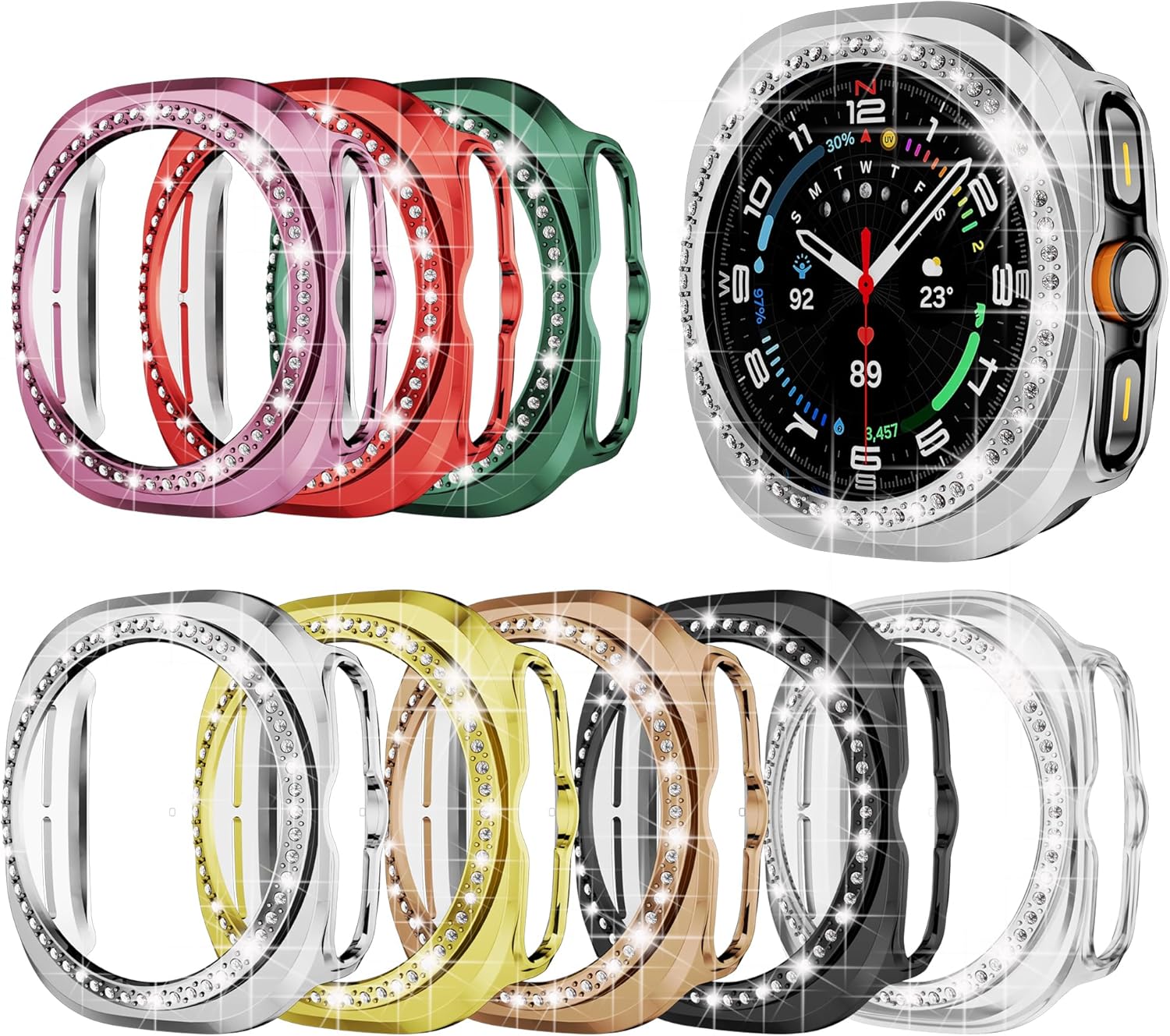 Sparkle your Samsung Galaxy Watch Ultra 47mm with Bling Case