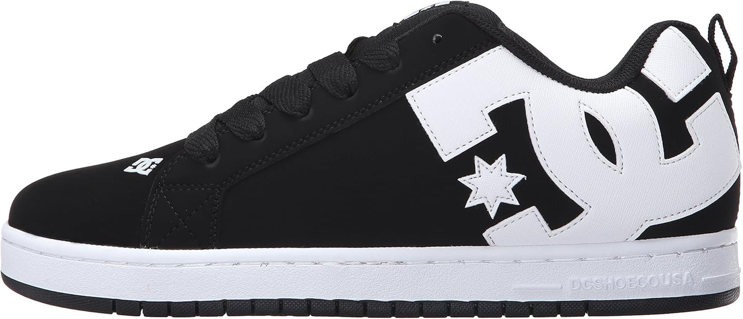DC Men's Court Graffik Casual Low Top Skate Shoe Sneaker Review