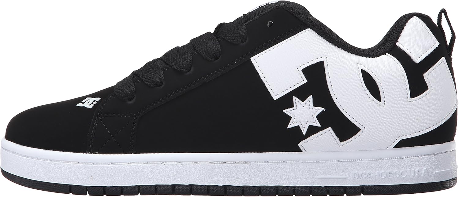 DC Men's Court Graffik Casual Low Top Skate Shoe Sneaker Review