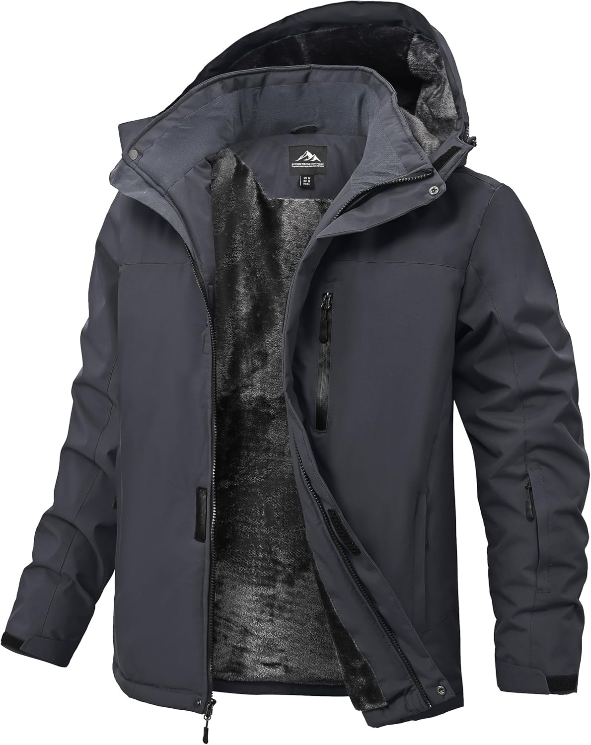 Mens Winter Snow Jacket Waterproof Ski Jackets for All Weather