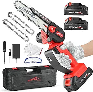 Mini Electric Chainsaw Cordless for Easy Tree Trimming Tasks