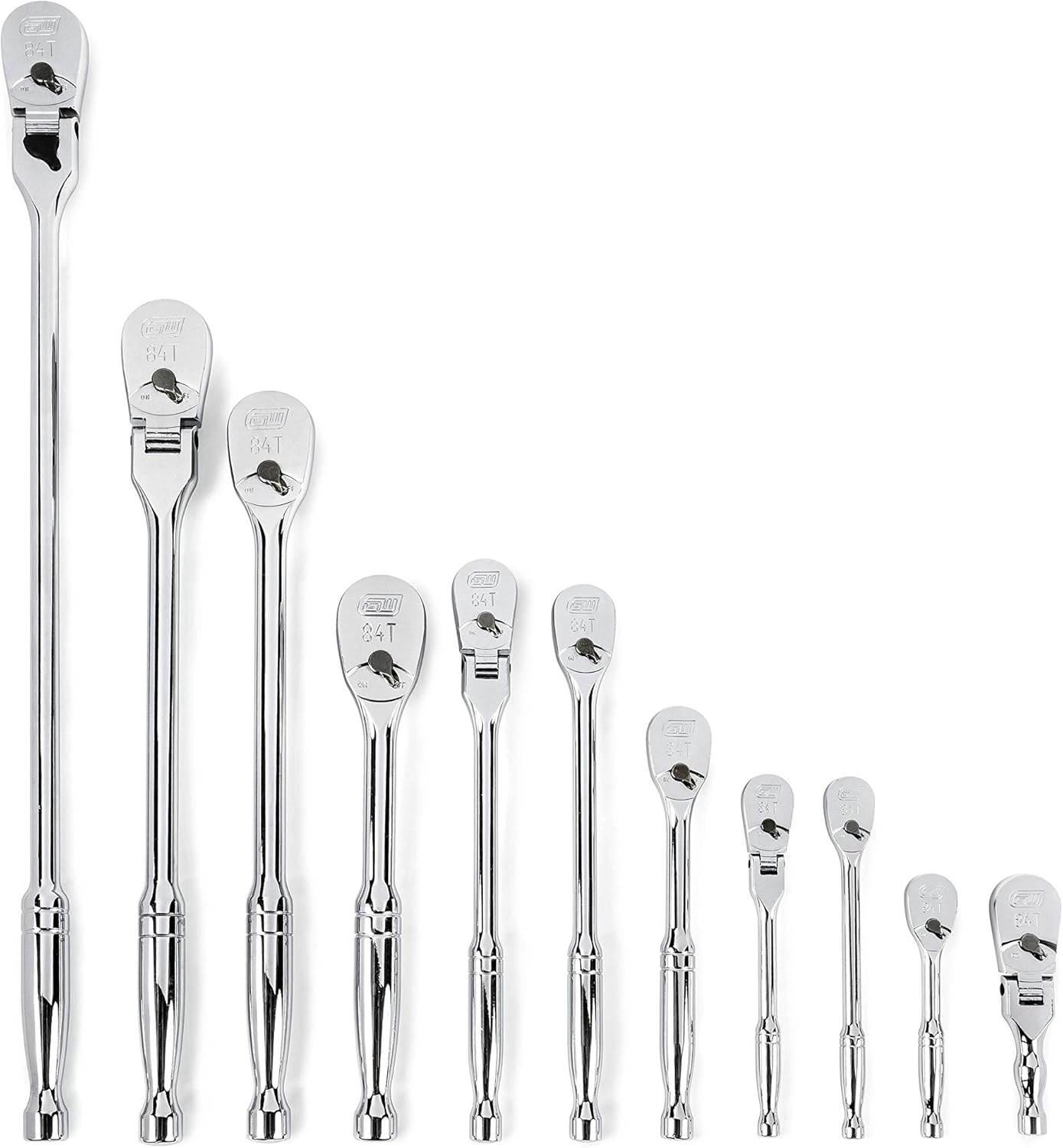 GEARWRENCH 11 Piece Mixed Teardrop Ratchet Set for Professionals