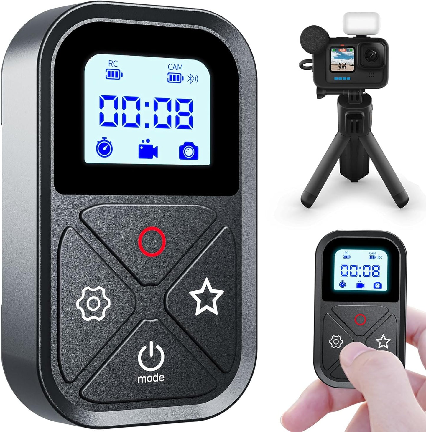 Smart Wireless Remote Control for GoPro Hero 13 12 11 10 9 8