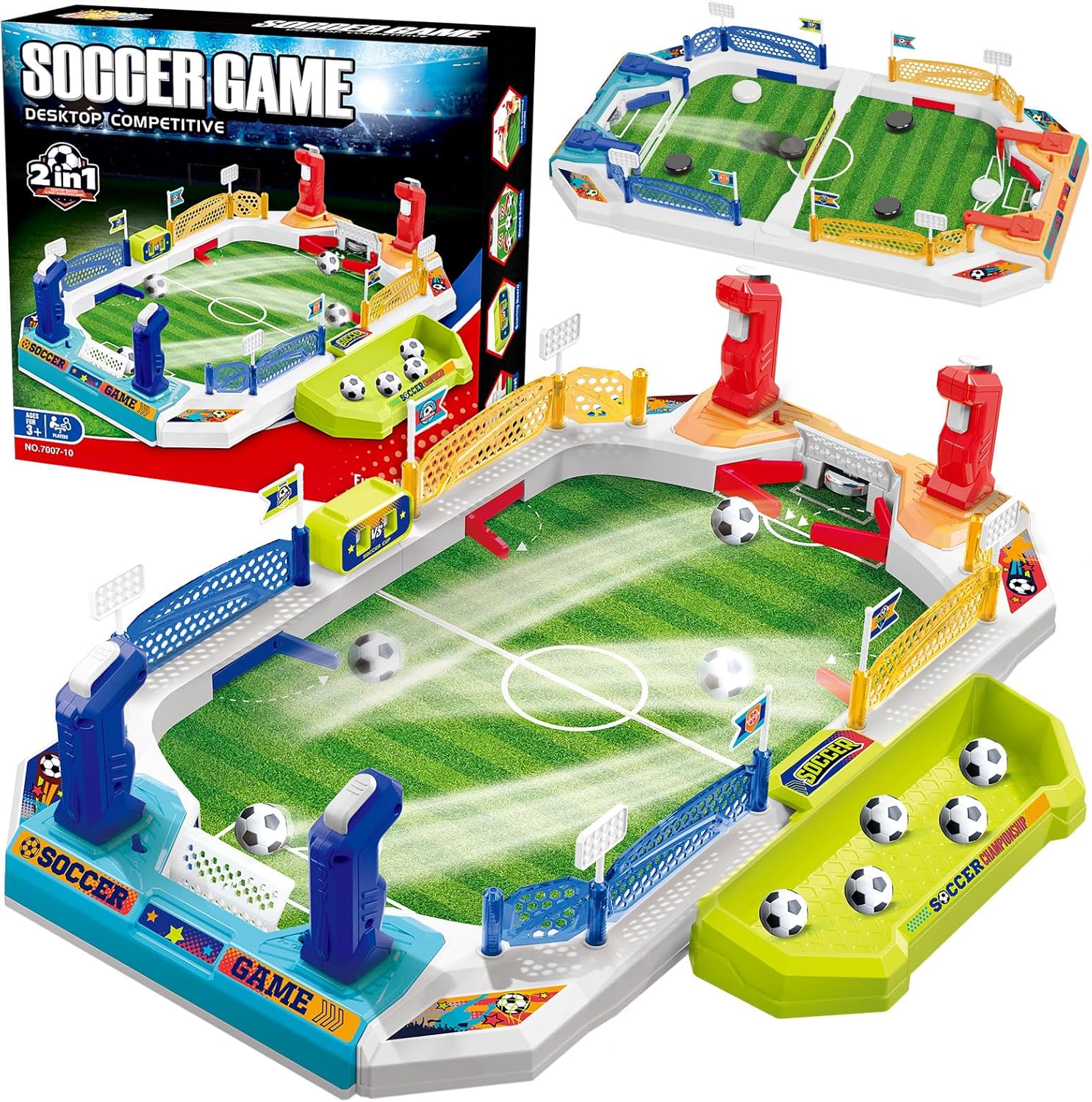 SpringFlower Mini Foosball Table Game for Kids - Fun Soccer Action