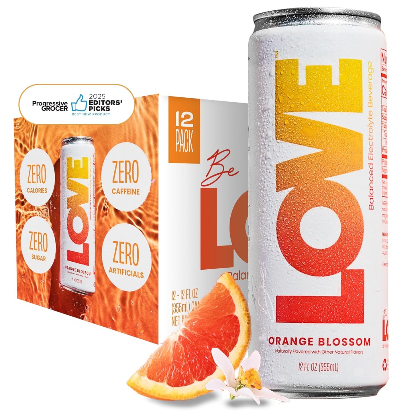 Be LOVE Balanced Electrolyte Beverage for Daily Hydration