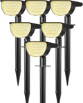 Solar Lights Outdoor Waterproof IP65 with 76 LEDs for Gardens