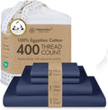 Threadmill Egyptian Cotton Sheets King Size - Cool 400 TC Sateen