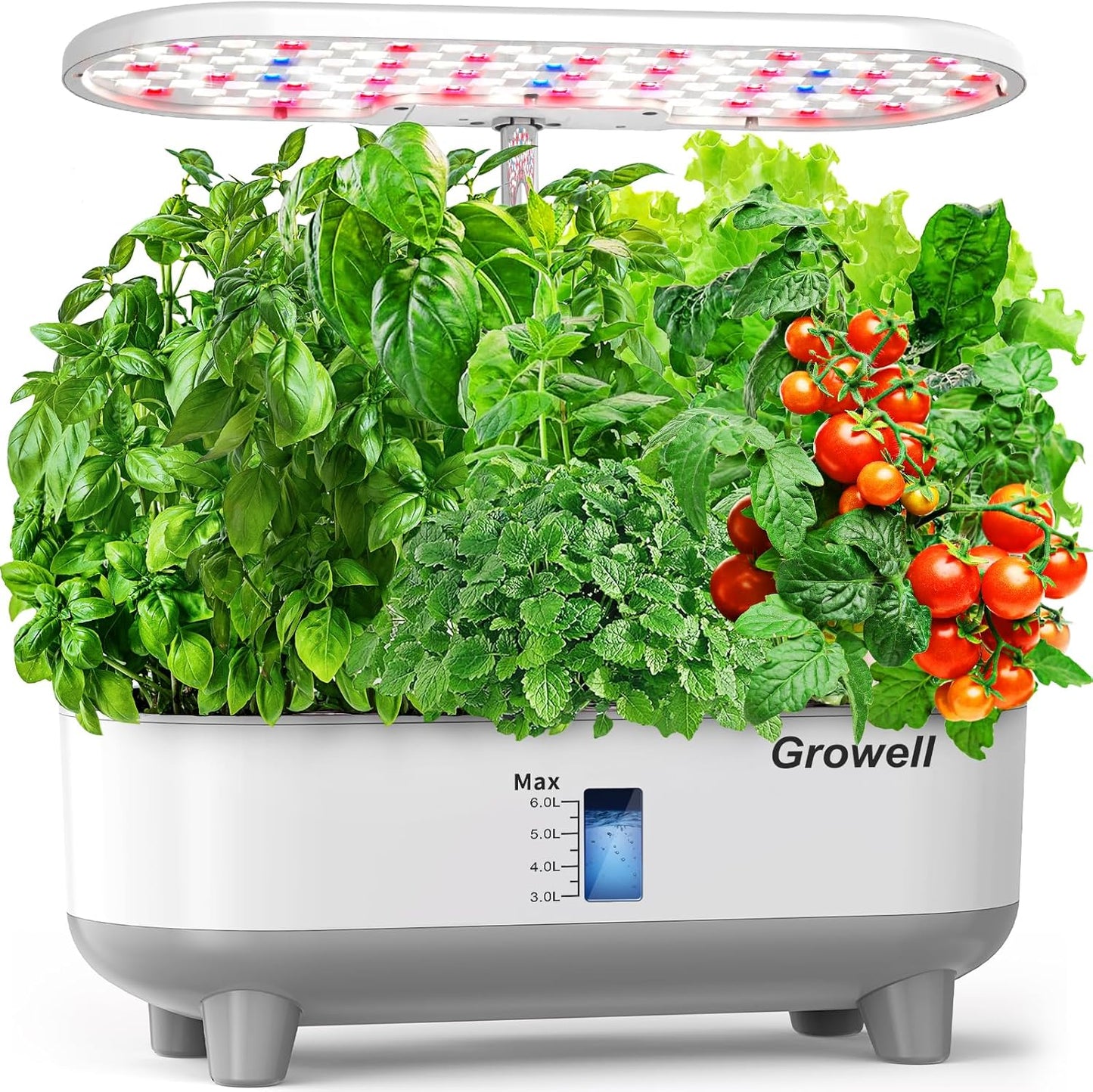 Hydroponics Growing System Kit with 28W LED Grow Light