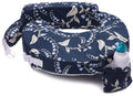 My Brest Friend Nursing Pillow Navy Bluebells - Ergonomic Support