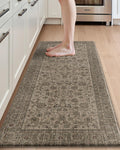23x59 Extra Large Kitchen Mat Brown - Cushioned Anti Fatigue Runner