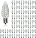100 Pack C9 Christmas LED Replacement Bulbs - Warm White 2700K