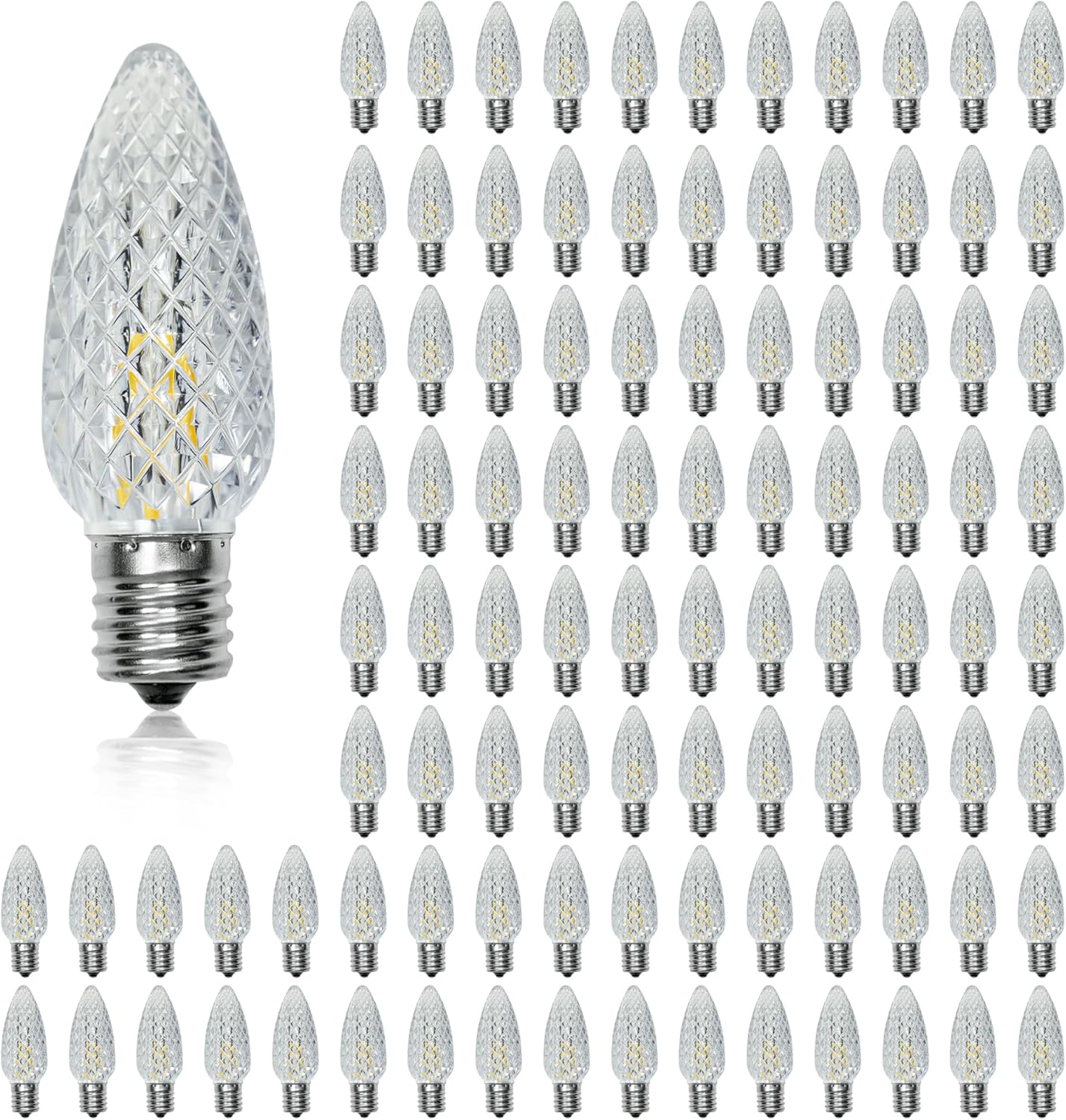 C9 Christmas Lights LED Replacement Bulbs for Holiday Decor