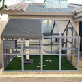 Aivituvin Cat House Outdoor Catio Kitty Enclosure - Large Walk-In