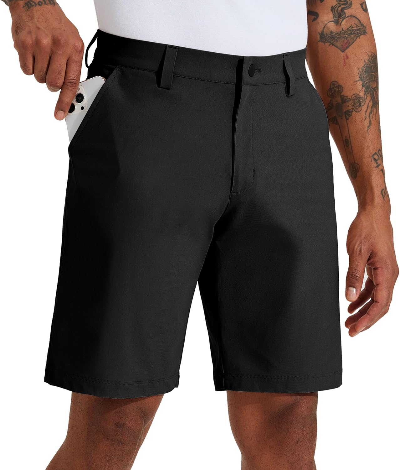 Willit Men's Golf Shorts Quick Dry Stretch Casual Athletic Wear