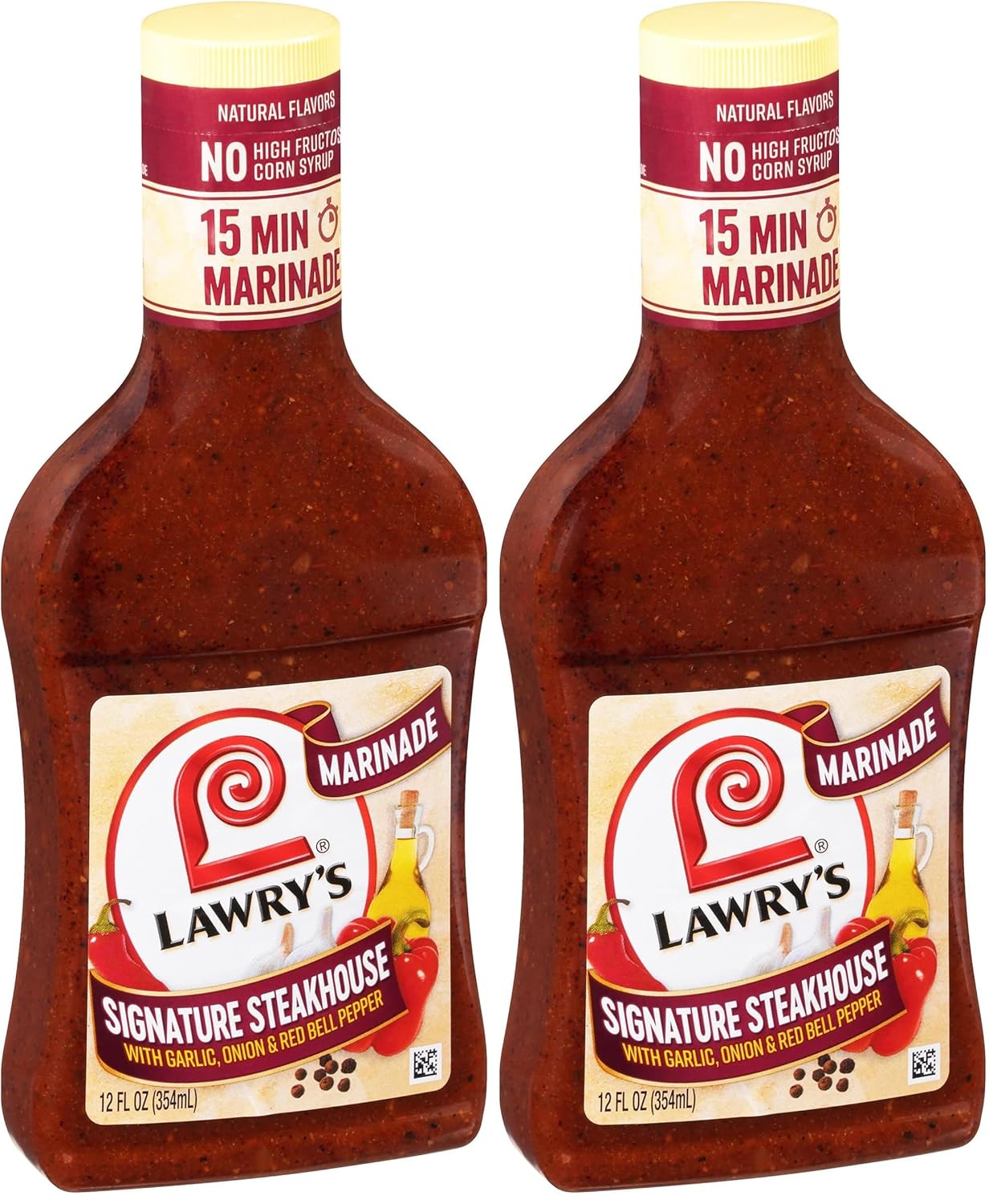 Lawry's Signature Steakhouse Marinade with Garlic & Onion Flavor