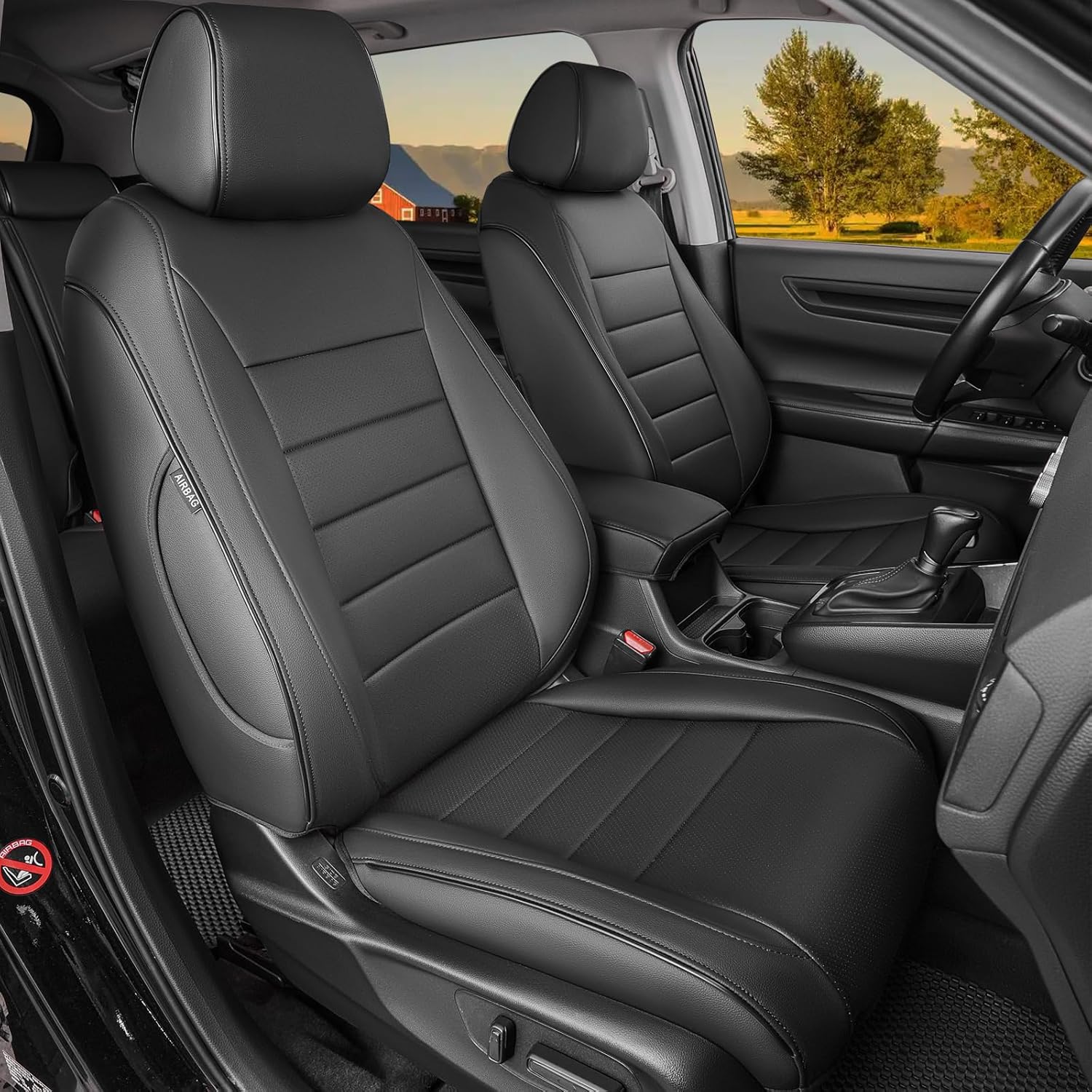 Custom Fit Leather Car Seat Covers for Honda CR-V 2023-2026