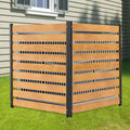 Air Conditioner Fence 48in x 48in Privacy Screen - 2 Panels