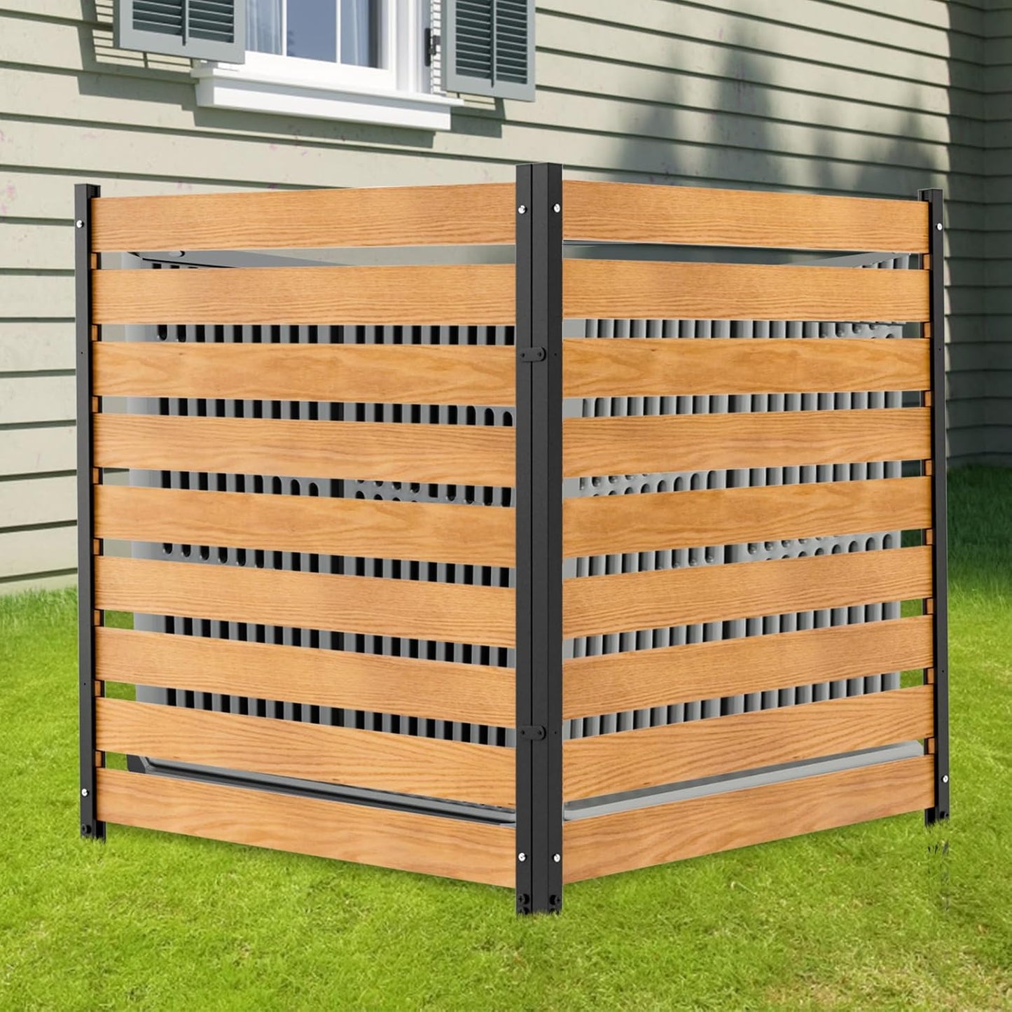 LILYPELLE 48in Outdoor Privacy Screen - Decorative Fence Panels