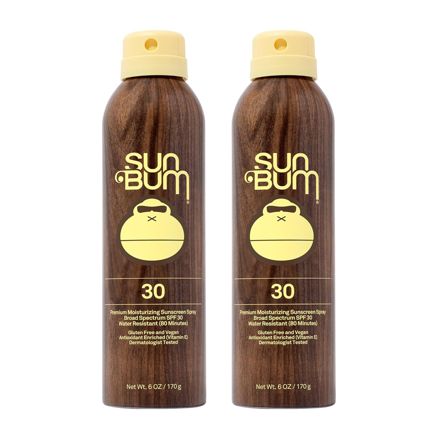 Sun Bum Original SPF 30 Sunscreen Body Spray for All Skin Types
