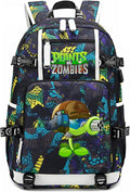 ISaikoy Kids Backpack with Plants vs. Zombies Theme for Travel