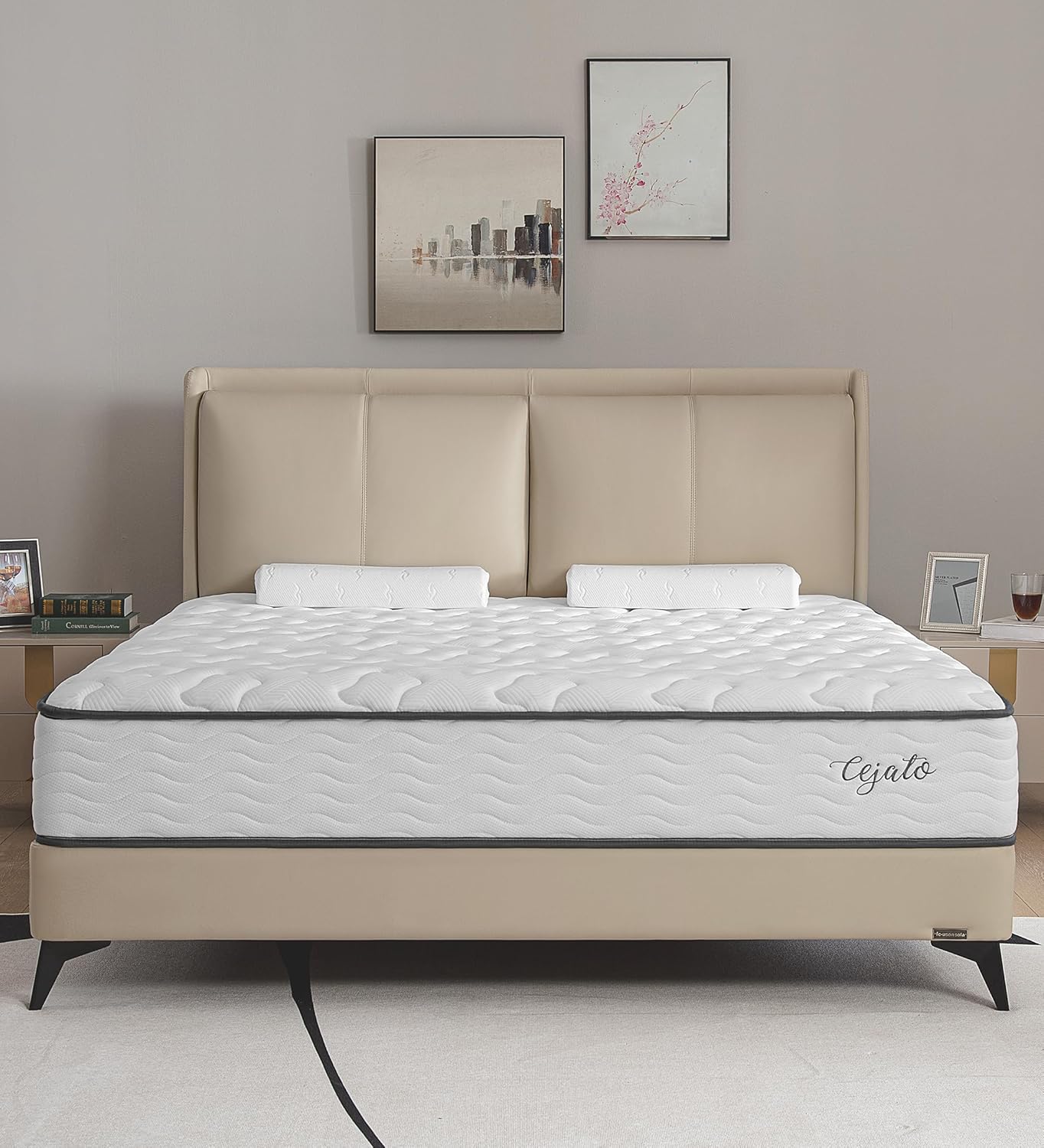 10 Inch Memory Foam Hybrid Queen Mattress for Ultimate Comfort