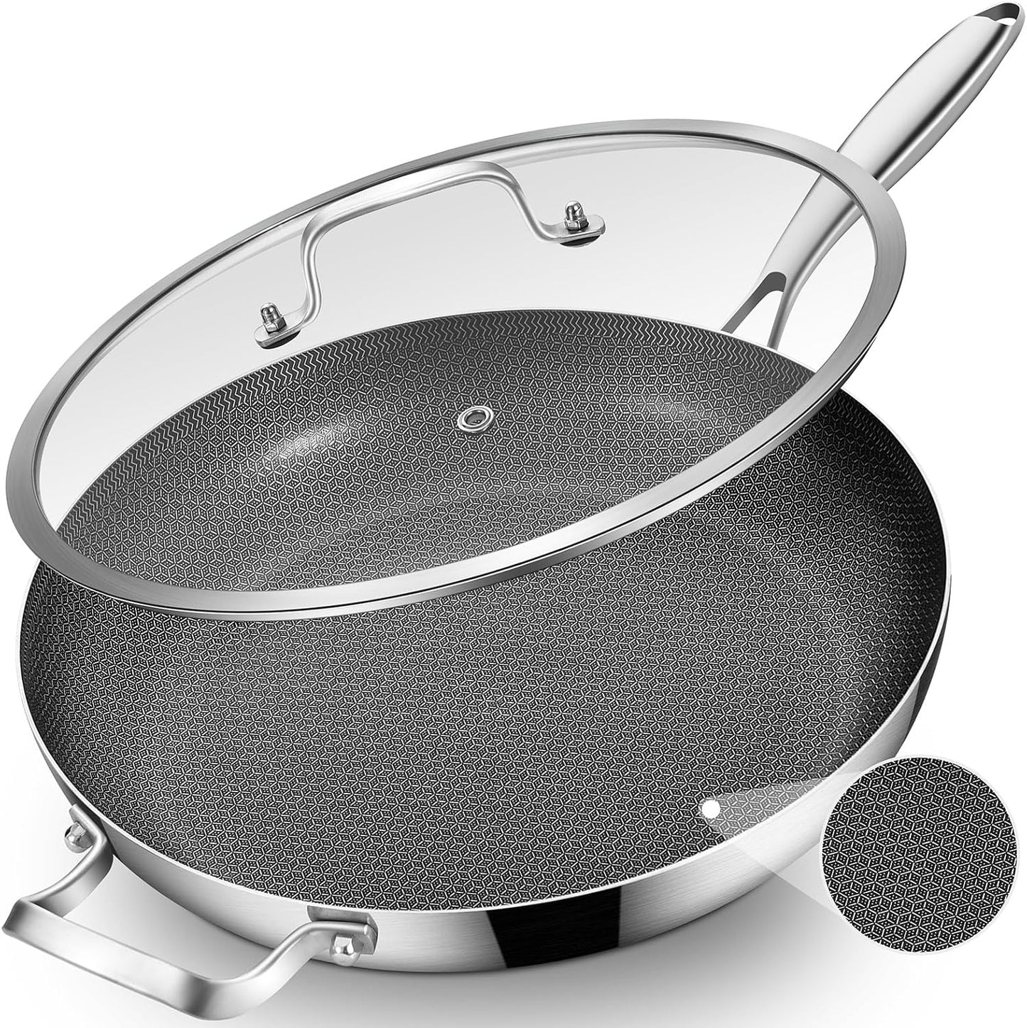 Inqibee 14.5-Inch Hybrid Ceramic Nonstick Frying Pan Review