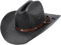 Western Cowboy Hat for Women and Men Unisex Wide Brim - Breathable