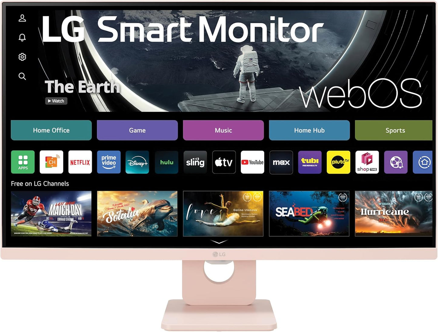 LG 27SR50F-P Smart Monitor: 27-Inch FHD IPS Display
