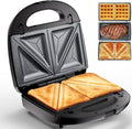KEENSTAR 3-in-1 Sandwich Maker - Versatile & Easy Clean