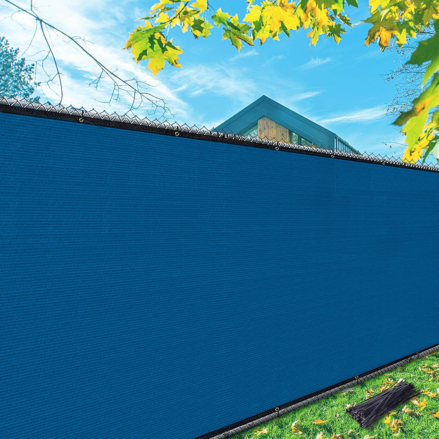 i COVER 6x25ft Heavy Duty Privacy Fence Screen for Outdoor Use
