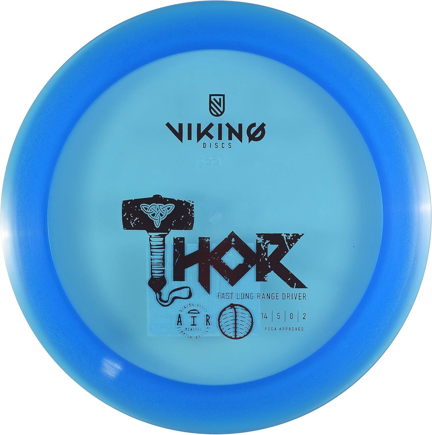 Viking Thor Disc Golf Driver - Lightweight Power!