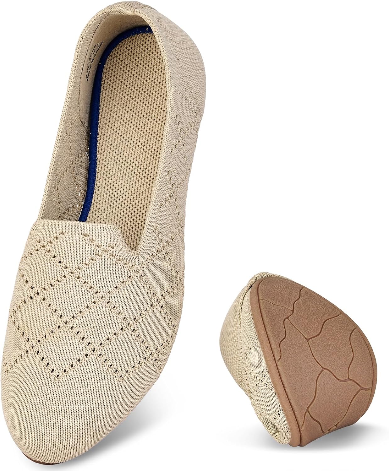 Puxowe Flats for Women: Comfortable Round Toe Ballet Shoes