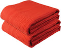 GILDEN TREE Waffle Bath Sheet Large Oversized Bath Towels - Quick Dry