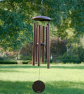 Deep Tone Wind Chimes 38in - Bronze Outdoor Memorial Chime